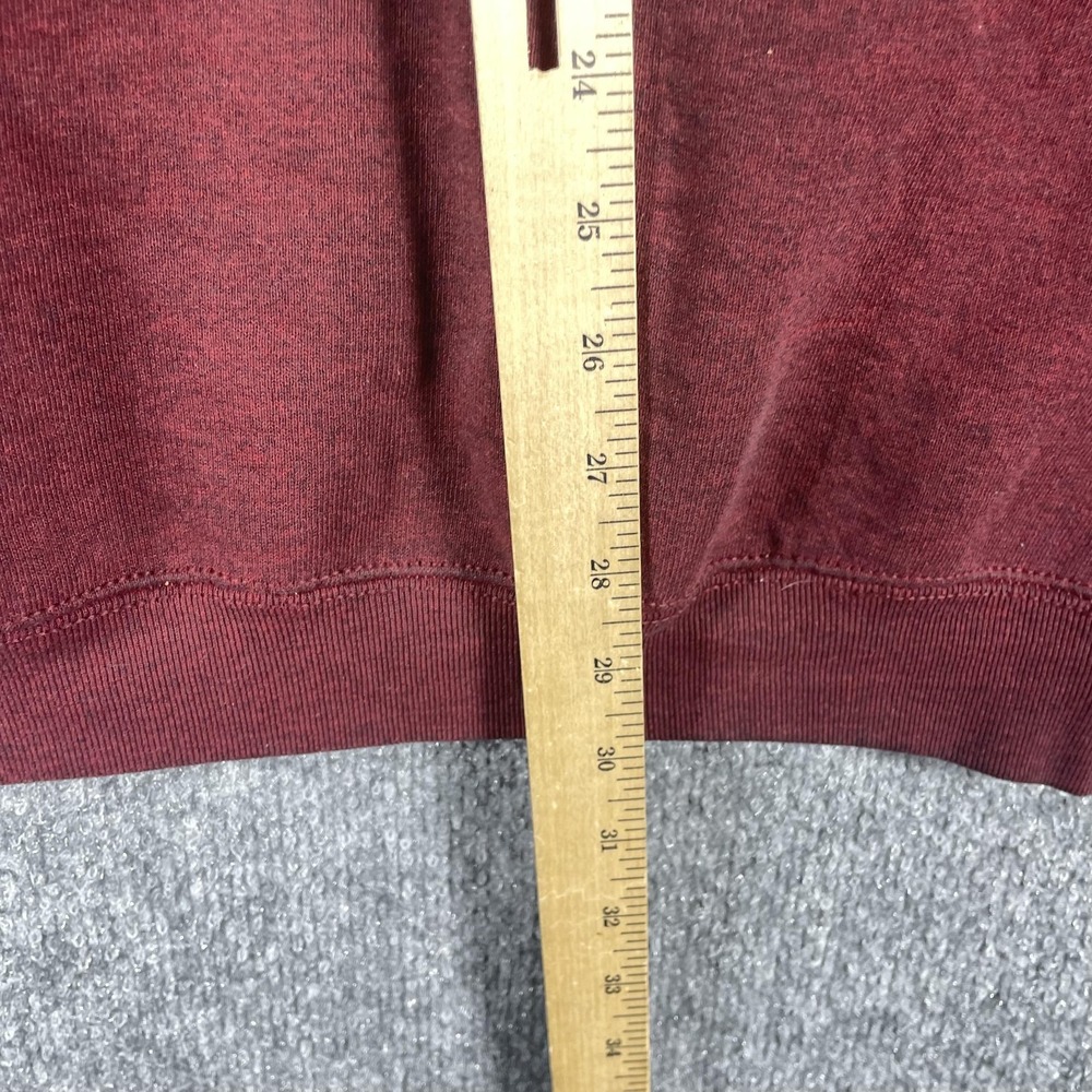 VTG Wilson Sweatshirt‎ Mens 2XL XXL Red Pullover Fleece Heavyweight Blank Retro - Picture 10 of 12
